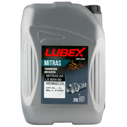 Минеральное трансмиссионное масло MITRAS AX LS 80W-90 - 20 л